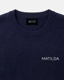 MAGLIONE FOREVER SWEATER BLU / PERSONALIZZABILE