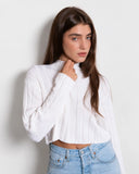 MAGLIONE CROP / COTONE