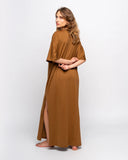 MAXI T-DRESS LIGHT / RUGGINE