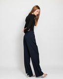 PANTALONE PINCES / BLU