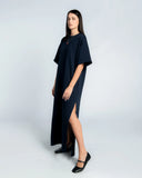 MAXI T-DRESS / BLU