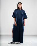 MAXI T-DRESS LIGHT / BLU