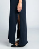 MAXI T-DRESS / BLU