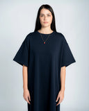 MAXI T-DRESS / BLU