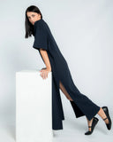 MAXI T-DRESS / BLU