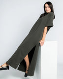 MAXI T-DRESS / VERDE