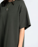 MAXI T-DRESS / VERDE
