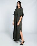 MAXI T-DRESS / VERDE