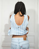 TOP LILY / SETA E COTONE