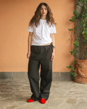 PANTALONI COTONE / NERO