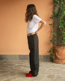PANTALONI COTONE / NERO
