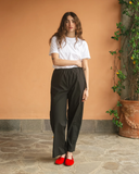 PANTALONI COTONE / NERO