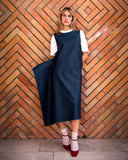 VESTITO JEANS  BLU NOTTE