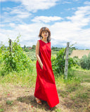 VESTITO COSTANZA /  ROSSO