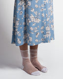 CALZE TULLE / BIANCO