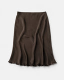 GONNA LONGUETTE / CUPRO MARRONE