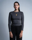 MAGLIETTA COTONE / GRIGIO
