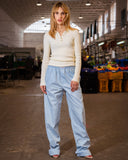 PANTALONI PIJAMA / CELESTE