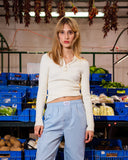 PANTALONI PIJAMA / CELESTE