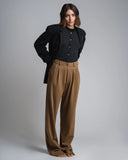 PANTALONI / CAMMELLO SCURO