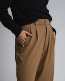 PANTALONI / CAMMELLO SCURO