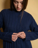 VESTITO IN MAGLIA / BLU