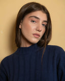 VESTITO IN MAGLIA / BLU