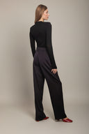 PANTALONE PINCES / BORDEAUX