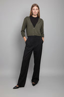 PANTALONE PINCES / NERO