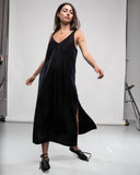 EVERYDAY SLIP DRESS / NERO