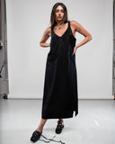 EVERYDAY SLIP DRESS / NERO