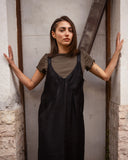 EVERYDAY SLIP DRESS / NERO