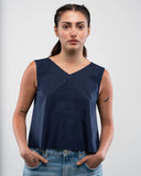 TOP COSTANZA / BLU