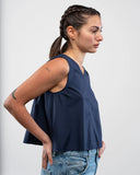 TOP COSTANZA / BLU