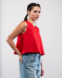 TOP COSTANZA / ROSSO