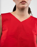 TOP COSTANZA / ROSSO