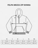 DREAMS INSIDE / FELPA MEZZA ZIP