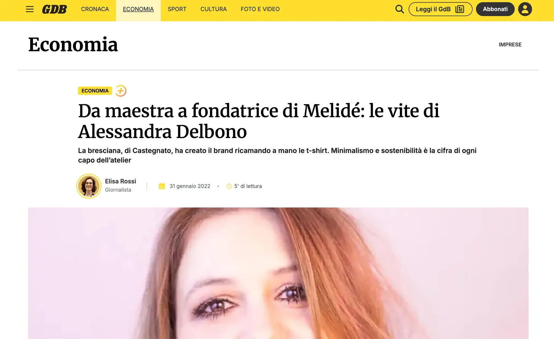Da maestra a fondatrice di Melidé